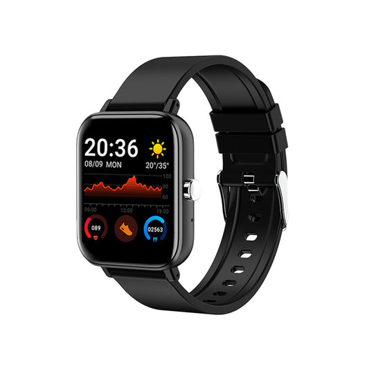 Smart Watch Touch Screen Fitness Tracker Sports Smartwatch Heart Rate Monitor Black