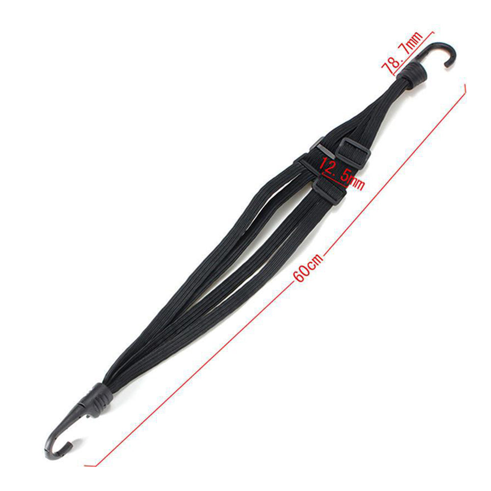 2Pcs Motorcycle Helmet Luggage Strap with Hooks