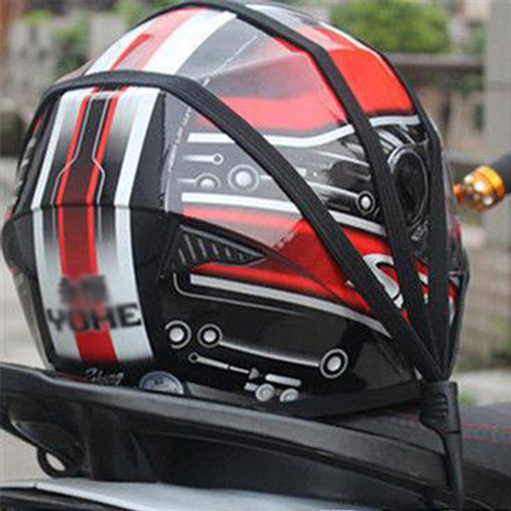 2Pcs Motorcycle Helmet Luggage Strap with Hooks