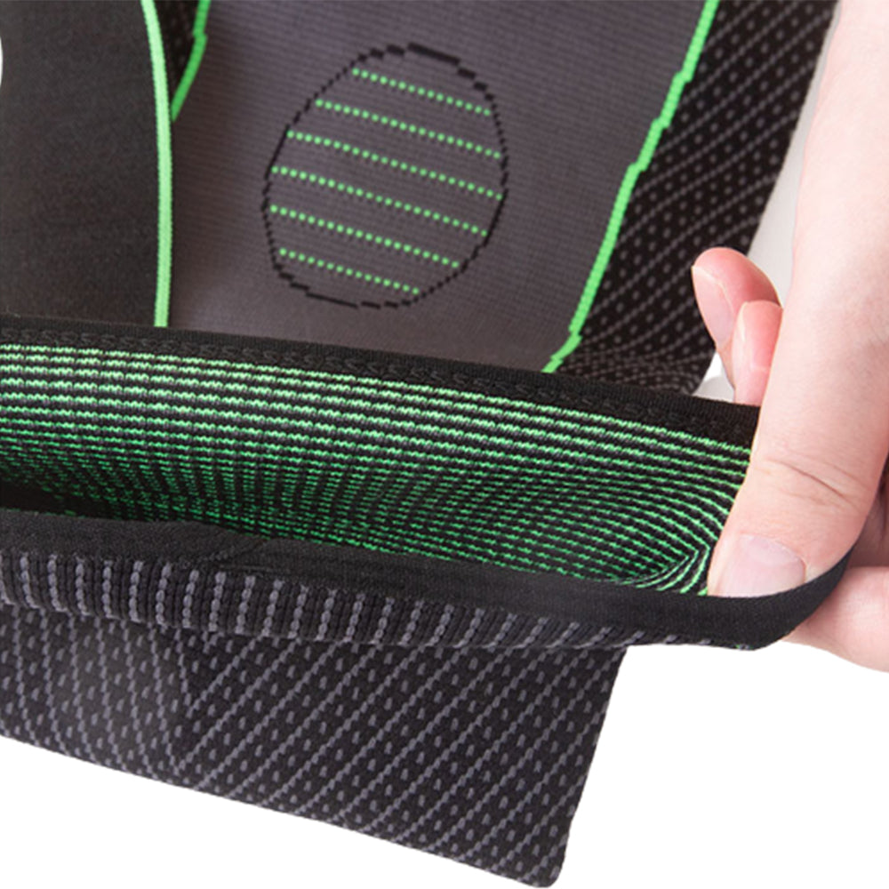 Sport Knee Sleeves Gym Support Gear Green S Size