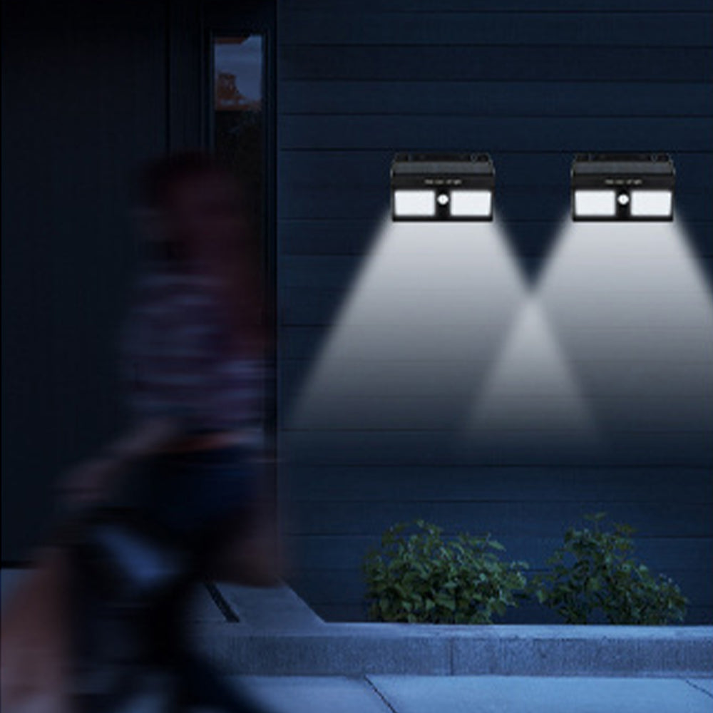 5Pcs Solar Powered Motion Sensor Lights Garden Fence Light