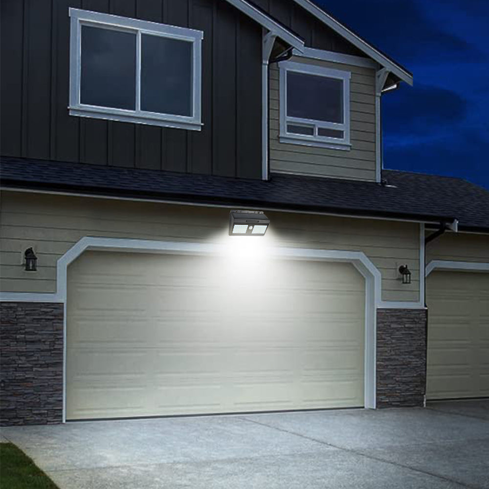 5Pcs Solar Powered Motion Sensor Lights Garden Fence Light