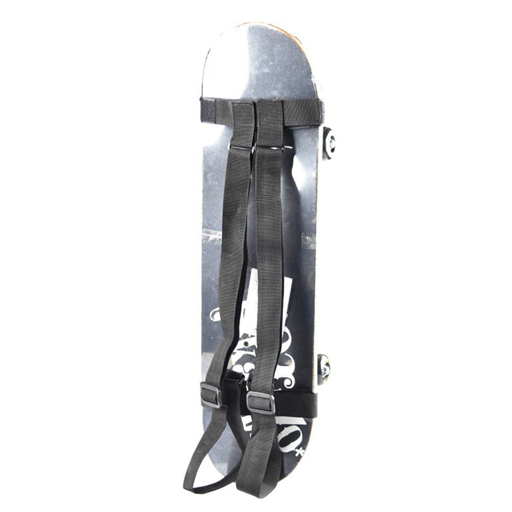 2X Skateboard Shoulders Carry Strap Longboard Backpack Belts