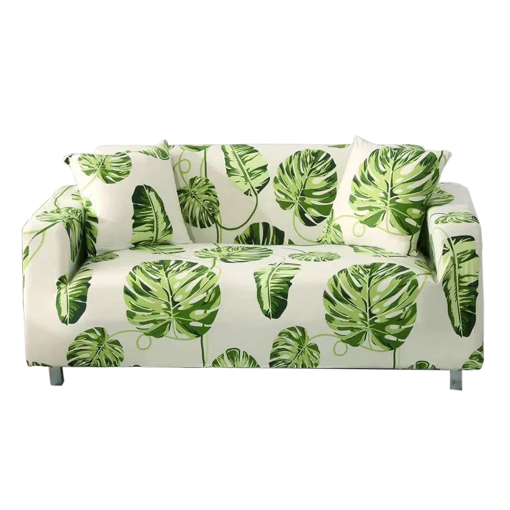 3 Seats Printed Pattern Sofa Cover Stretch Couch Cover Style 2