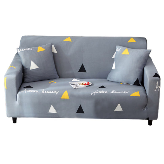 3 Seats Printed Sofa Cover Stretch Couch Cover Style 2