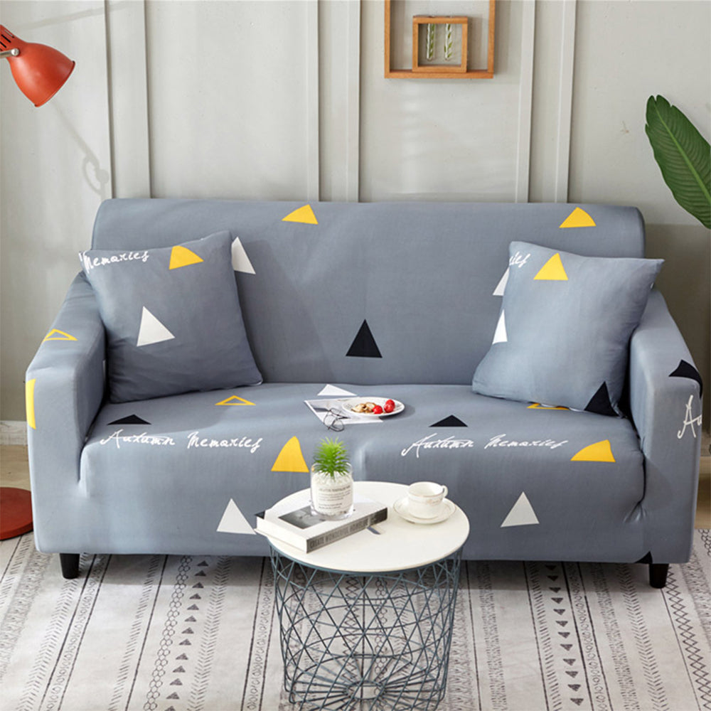 1 Seat Printed Sofa Cover Stretch Couch Cover Style 2