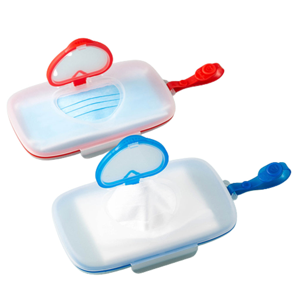 4X Mask Box Refillable Wipes Dispenser Wipes Container