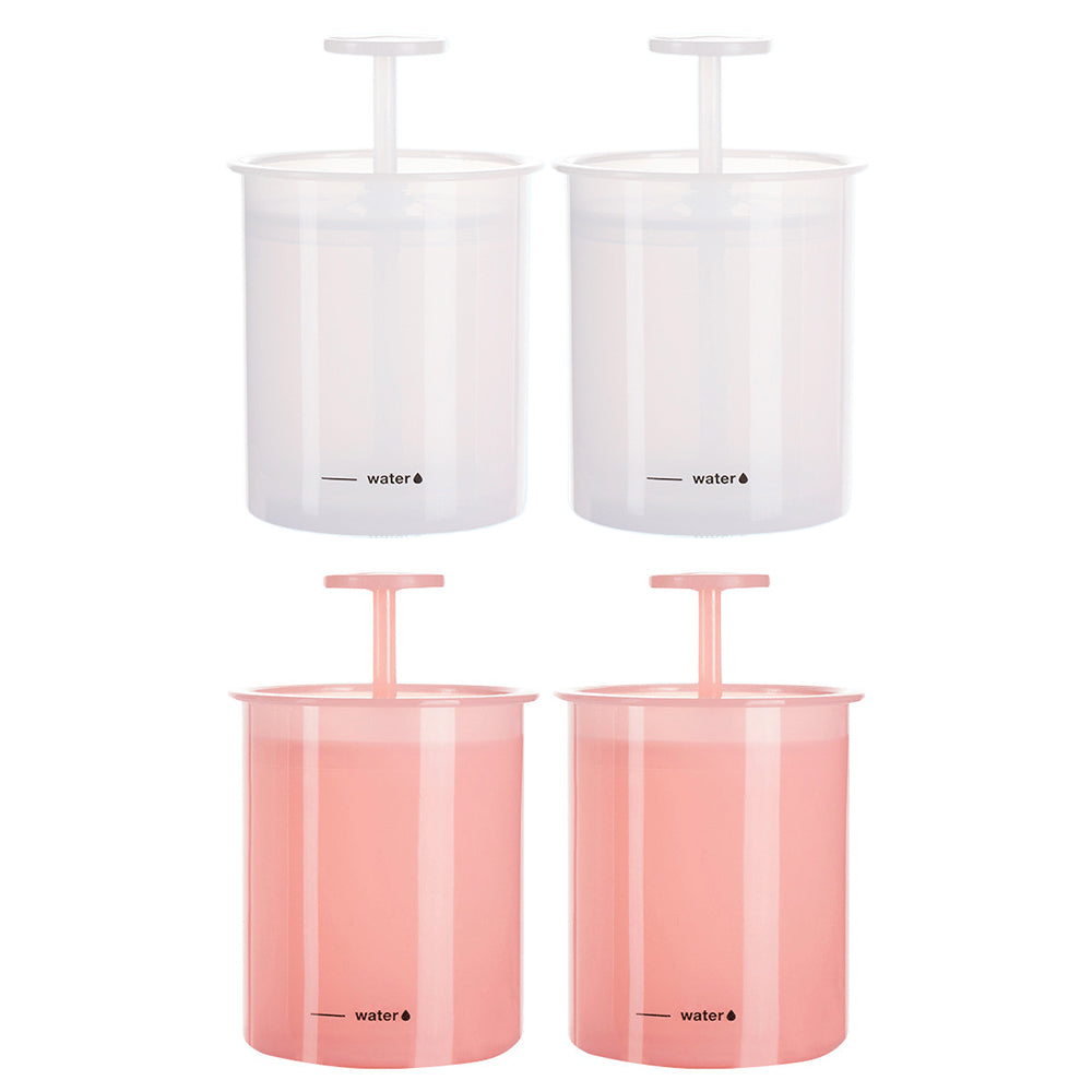 4Pcs Facial Cleanser Foam Maker Bubbler Cup Foamer Make Cup