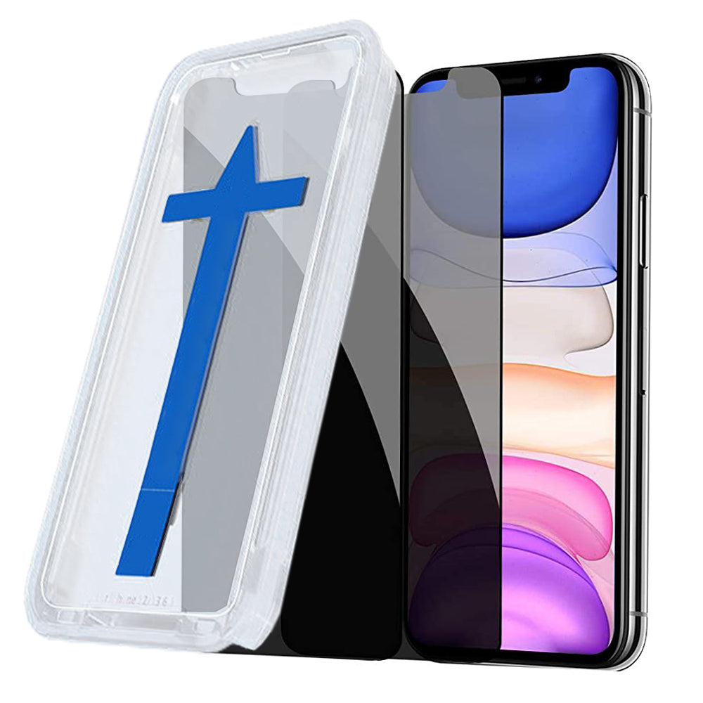 Easy Install Kit 2Pcs Privacy Screen Protector Phone Screen Film for iPhone 13 Mini