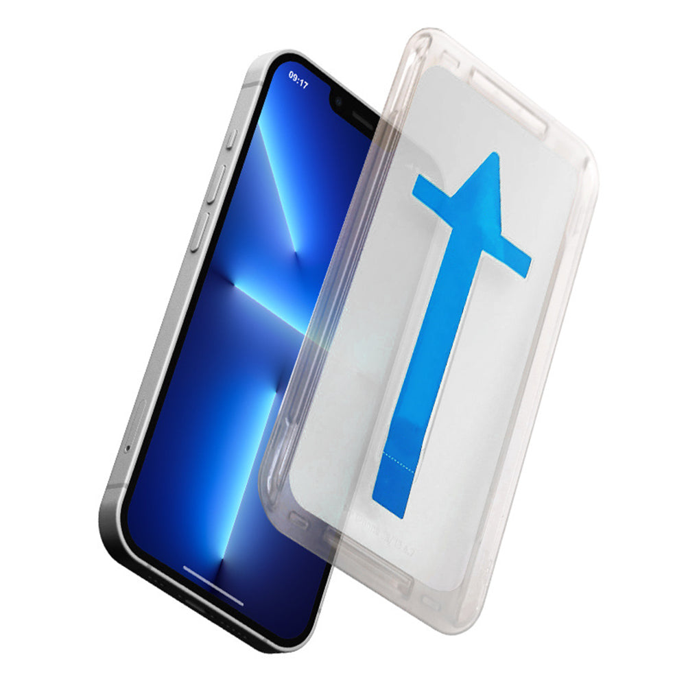 Easy Install Kit 2Pcs Privacy Screen Protector Phone Screen Film for iPhone 13 Promax