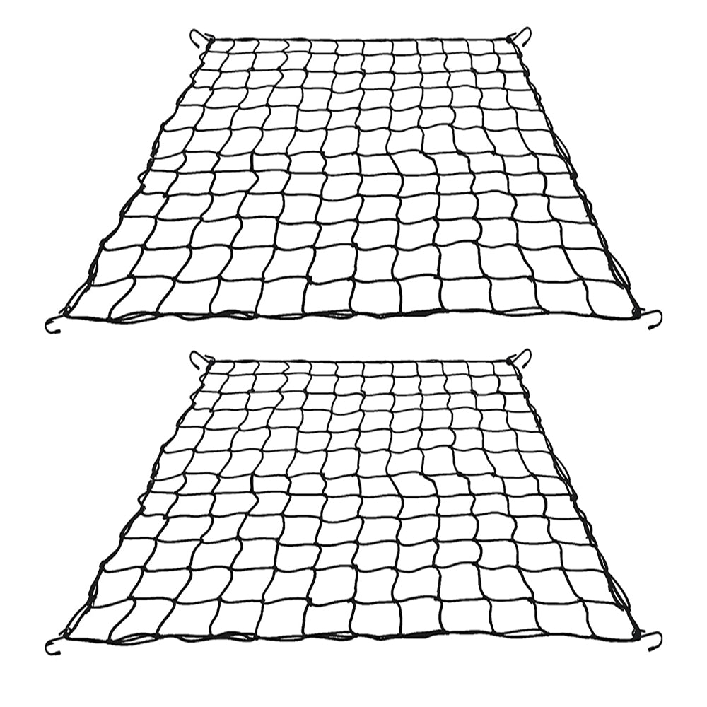 2Pcs 90x120cm Elasticated Grow Tent Trellis Net Scrog Net