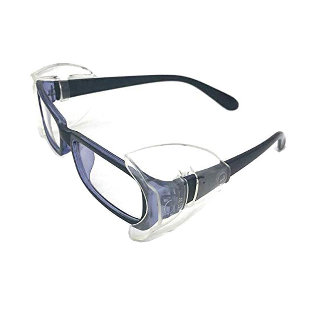 5 Pairs Eye Glasses Side Shields Slip on Clear Side Shields M Size