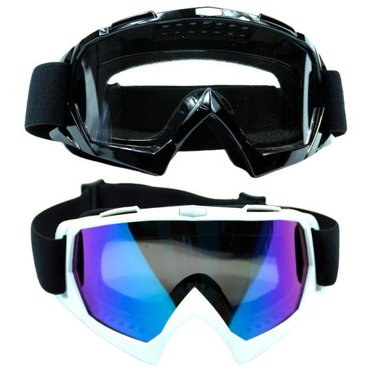 2X Ski Goggles Snowboard Goggles Ski Glasses for Adult Black White