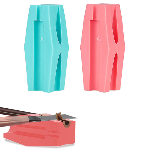2X Eyebrow Pencil Sharpening Tool Blue Pink