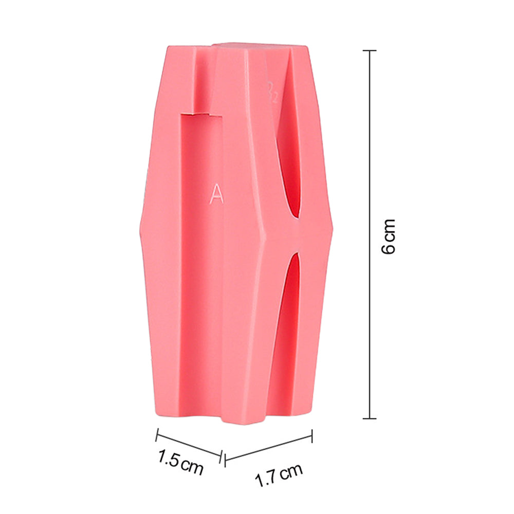 2X Eyebrow Pencil Sharpening Tool Blue Pink