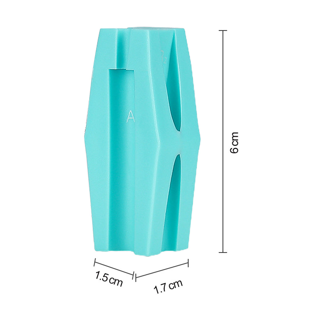 2X Eyebrow Pencil Sharpening Tool Black Blue