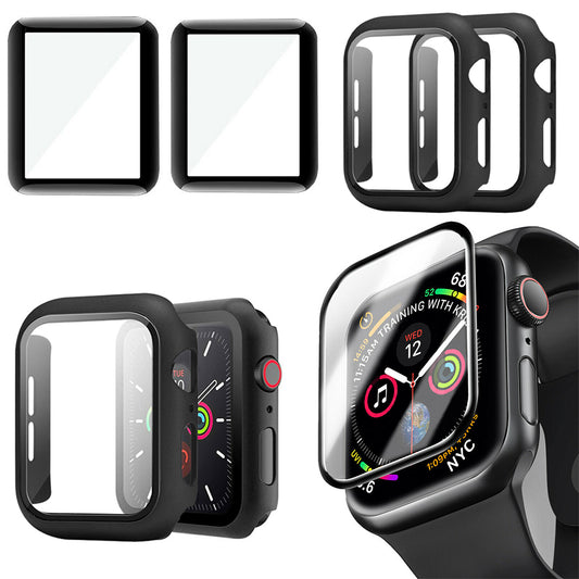Set of Watch Screen Protective Case Screen Film for Apple Watch iWatch 44mm