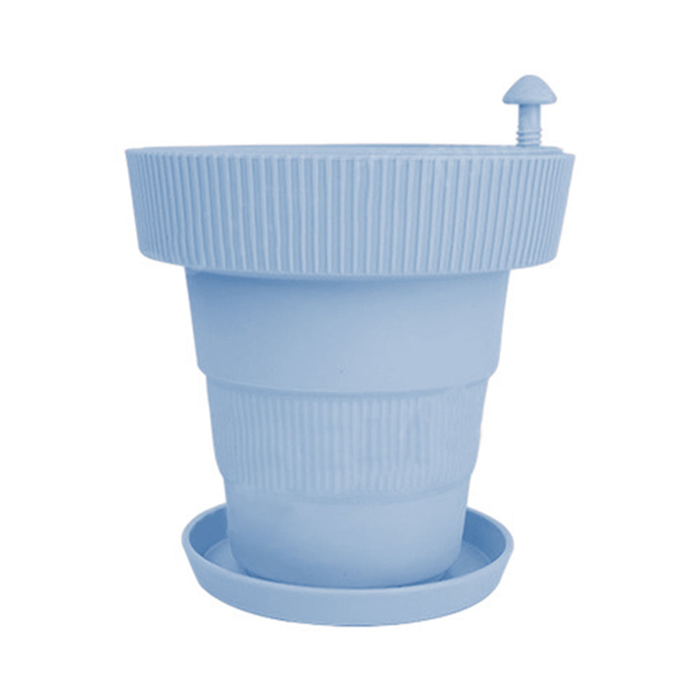 Automatic Watering Irrigation Flower Pots Blue