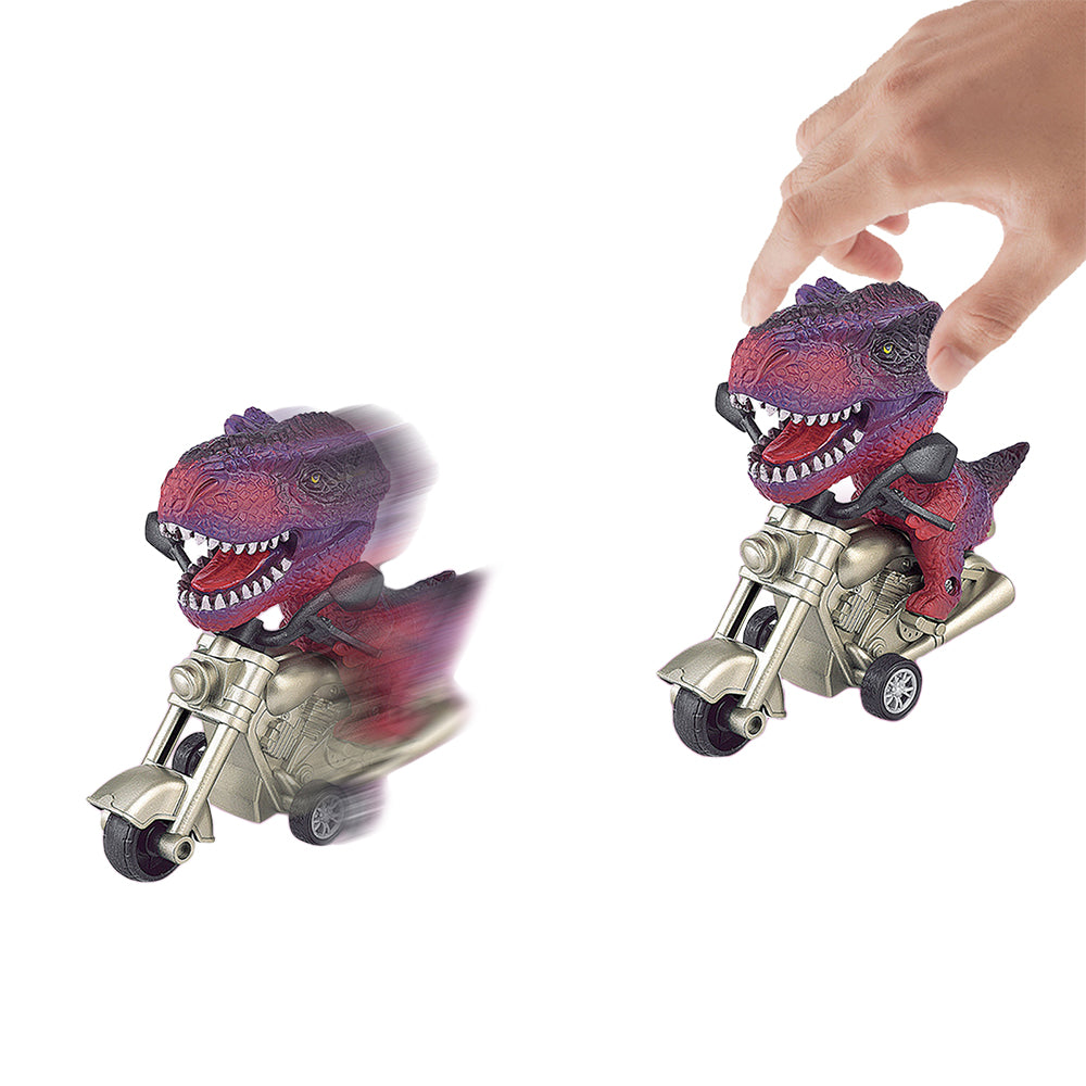 4Pcs Dinosaur Pull Back Car Toys