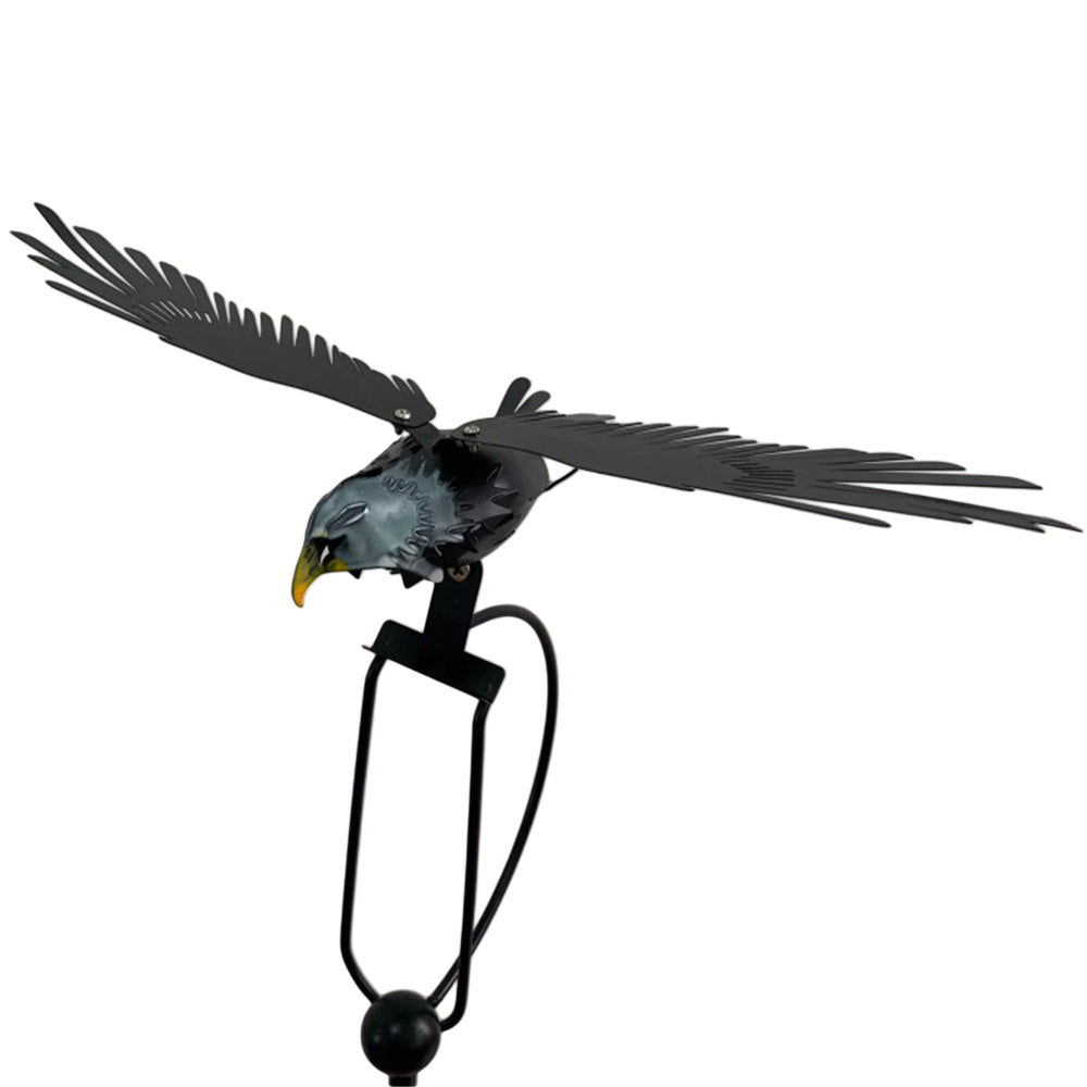 Metal Swing Eagle Garden Statues