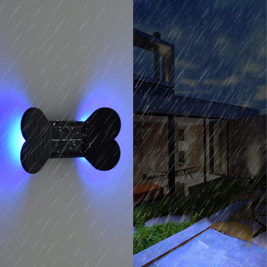 2X Solar Powered Lights Wall Lamp Multicolor