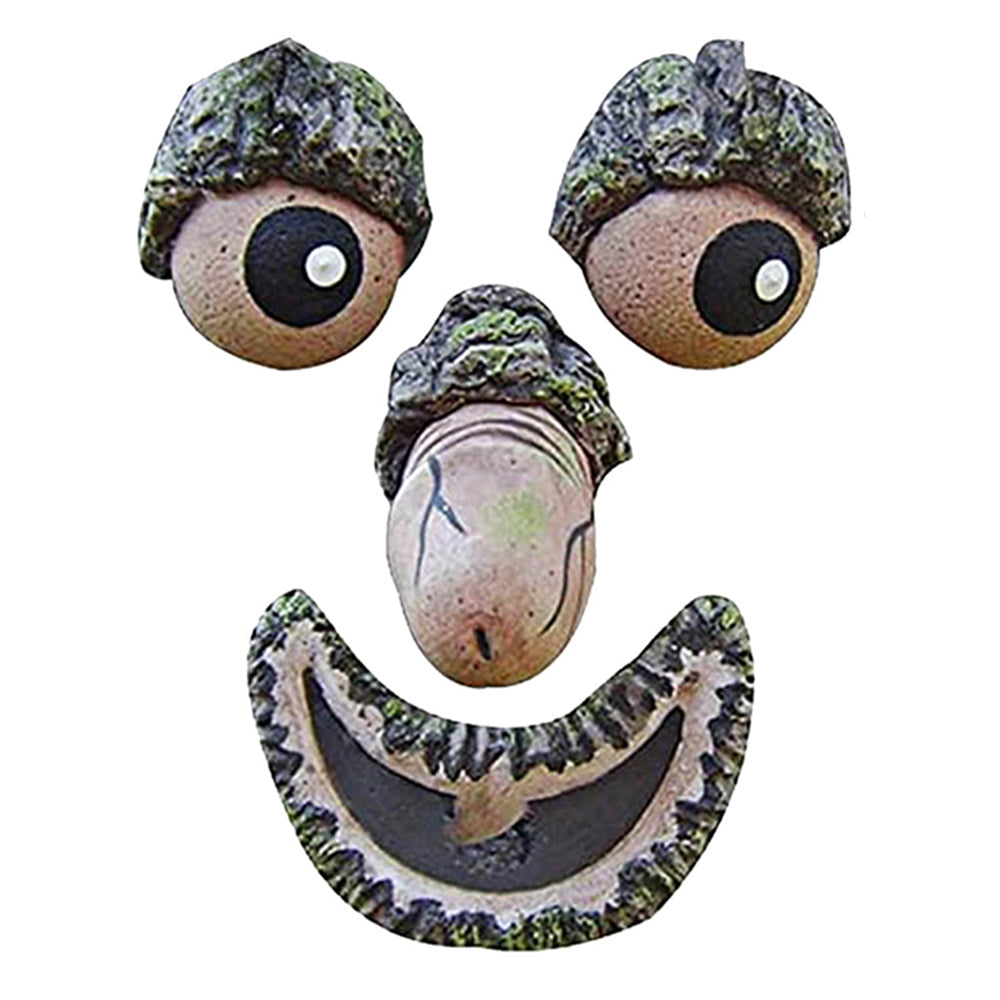 1X Tree Face Decor Tree Hugger Sculpture