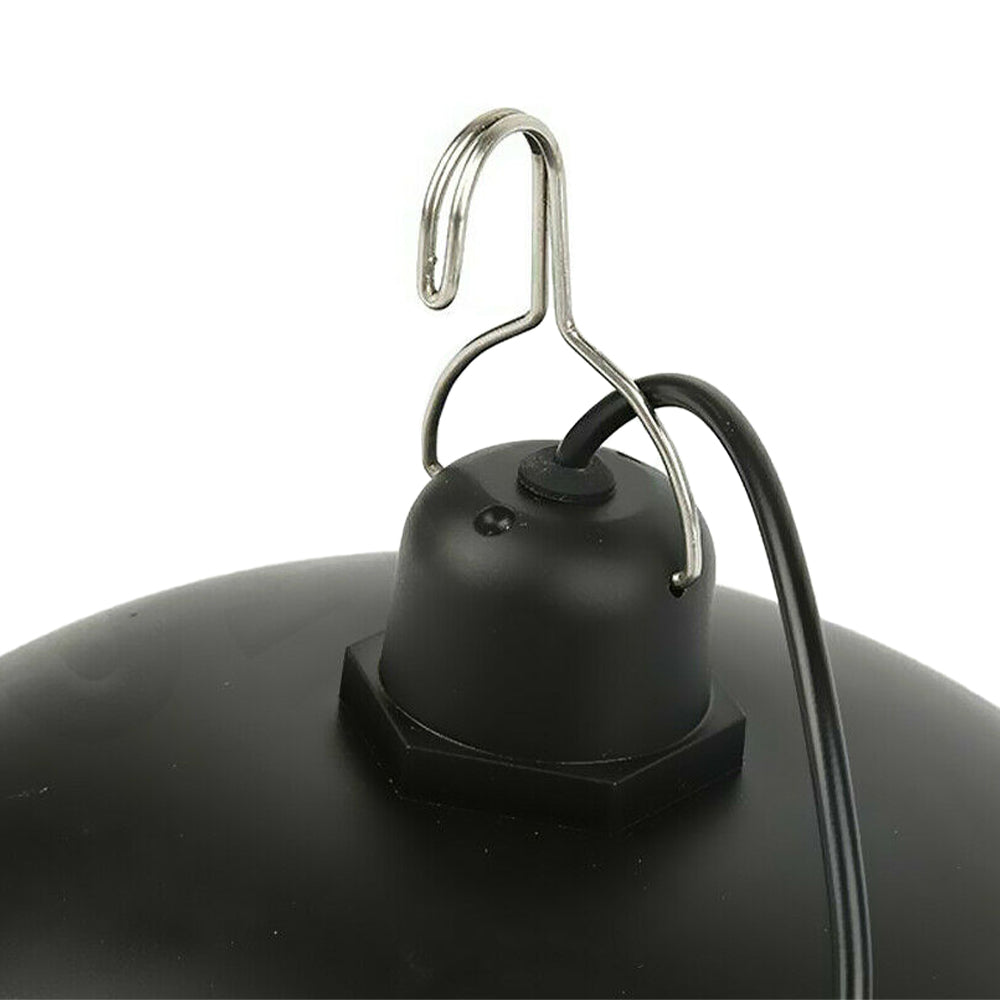 Solar Shed Lights Hanging Light with Remote Control White