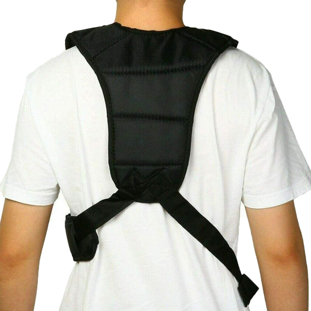 1X Trimmer Double Shoulder Strap Trimmer Harness
