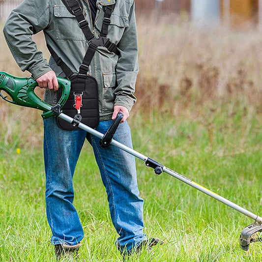 2X Trimmer Double Shoulder Strap Trimmer Harness