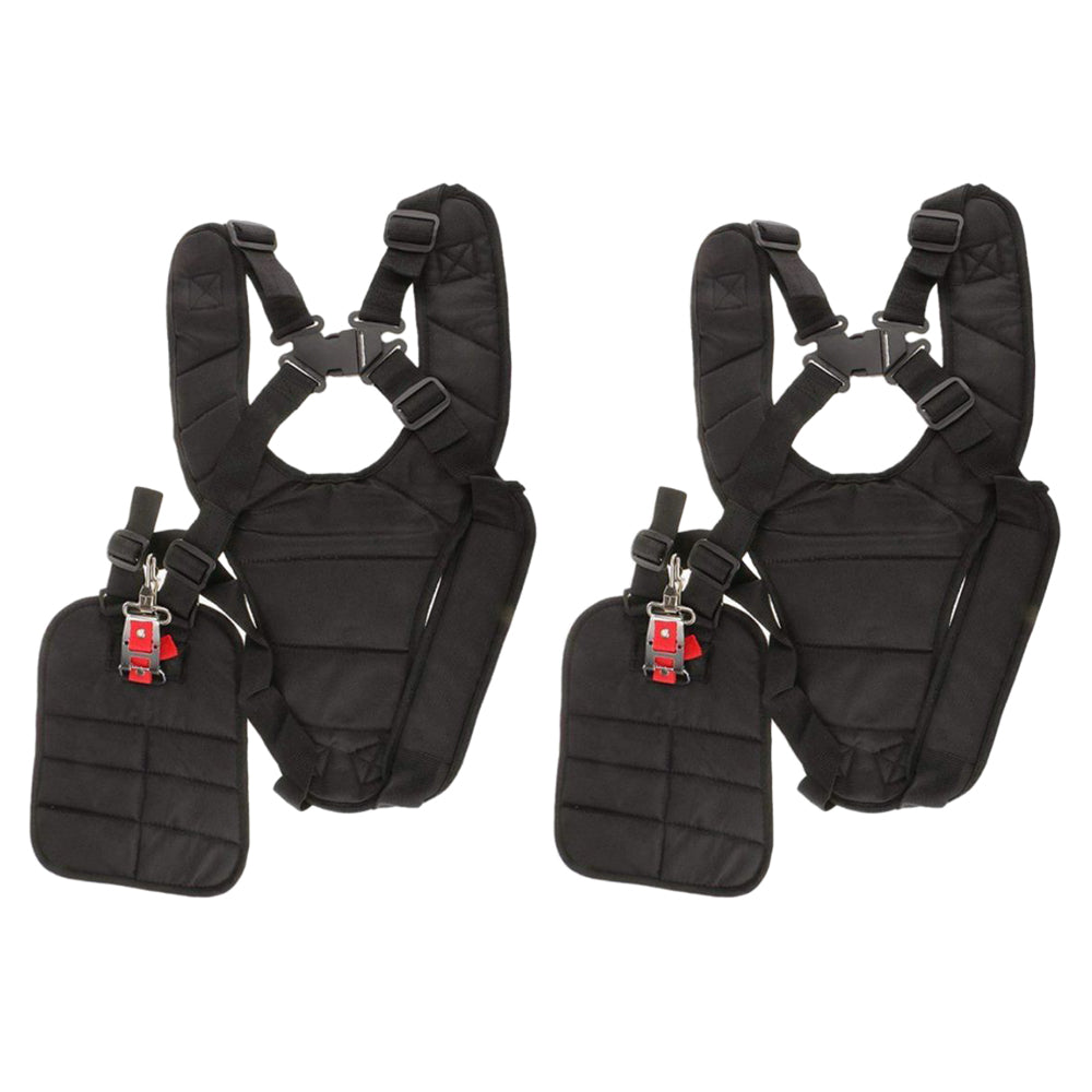 2X Trimmer Double Shoulder Strap Trimmer Harness