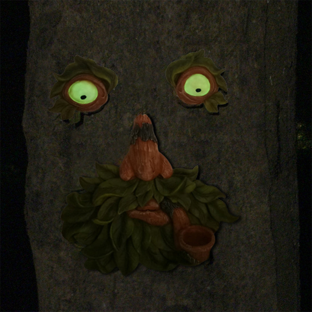 Luminous Tree Face Bird Feeder Style 1