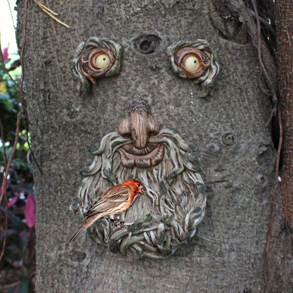 Luminous Tree Face Bird Feeder Style 2