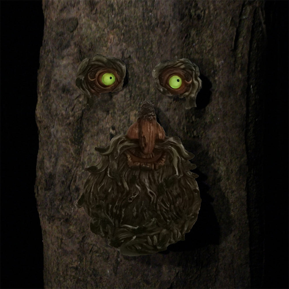 Luminous Tree Face Bird Feeder Style 2