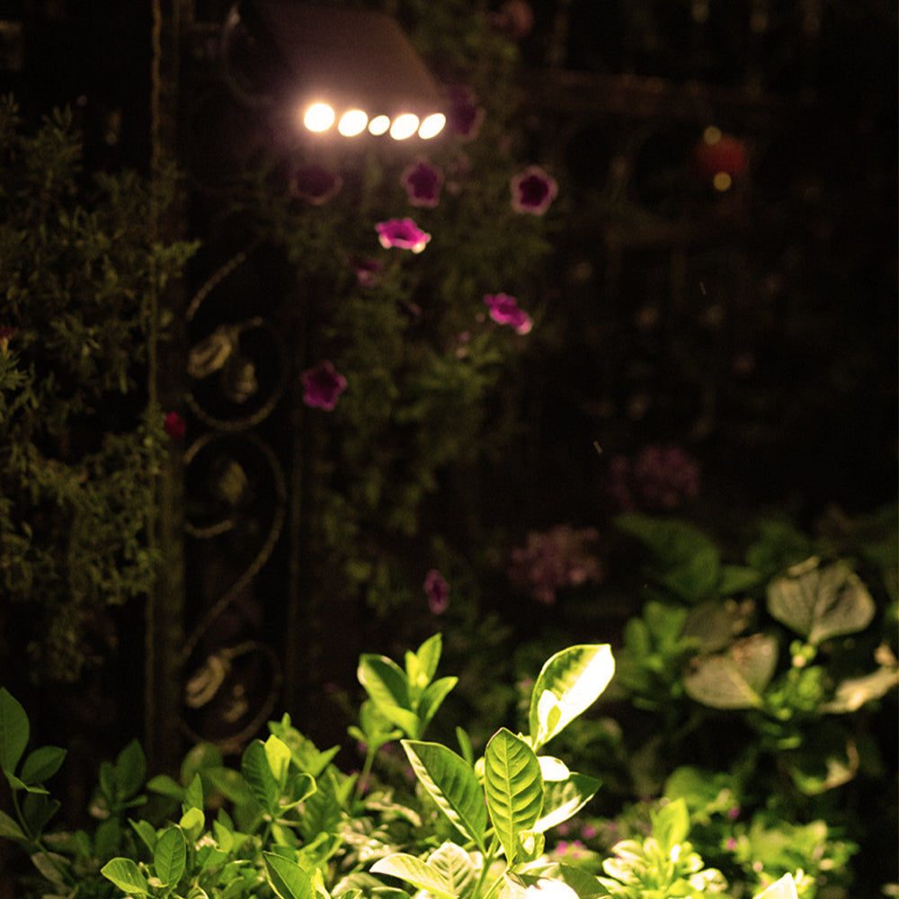 Motion Sensor Solar Powered Lights Warm Light