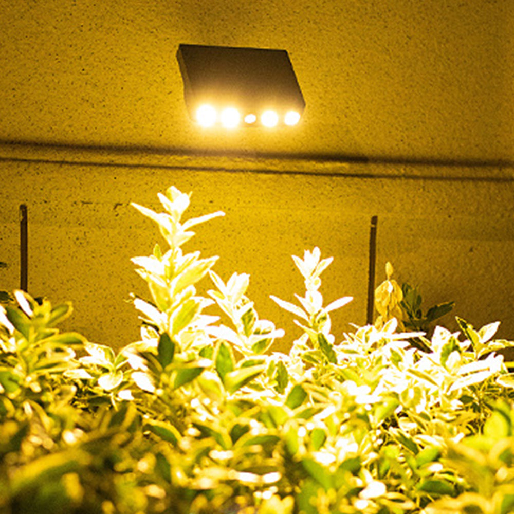 Motion Sensor Solar Powered Lights Warm Light