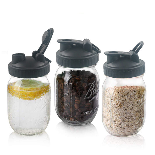 2Pcs Leak Proof Mason Jar Lids M Size