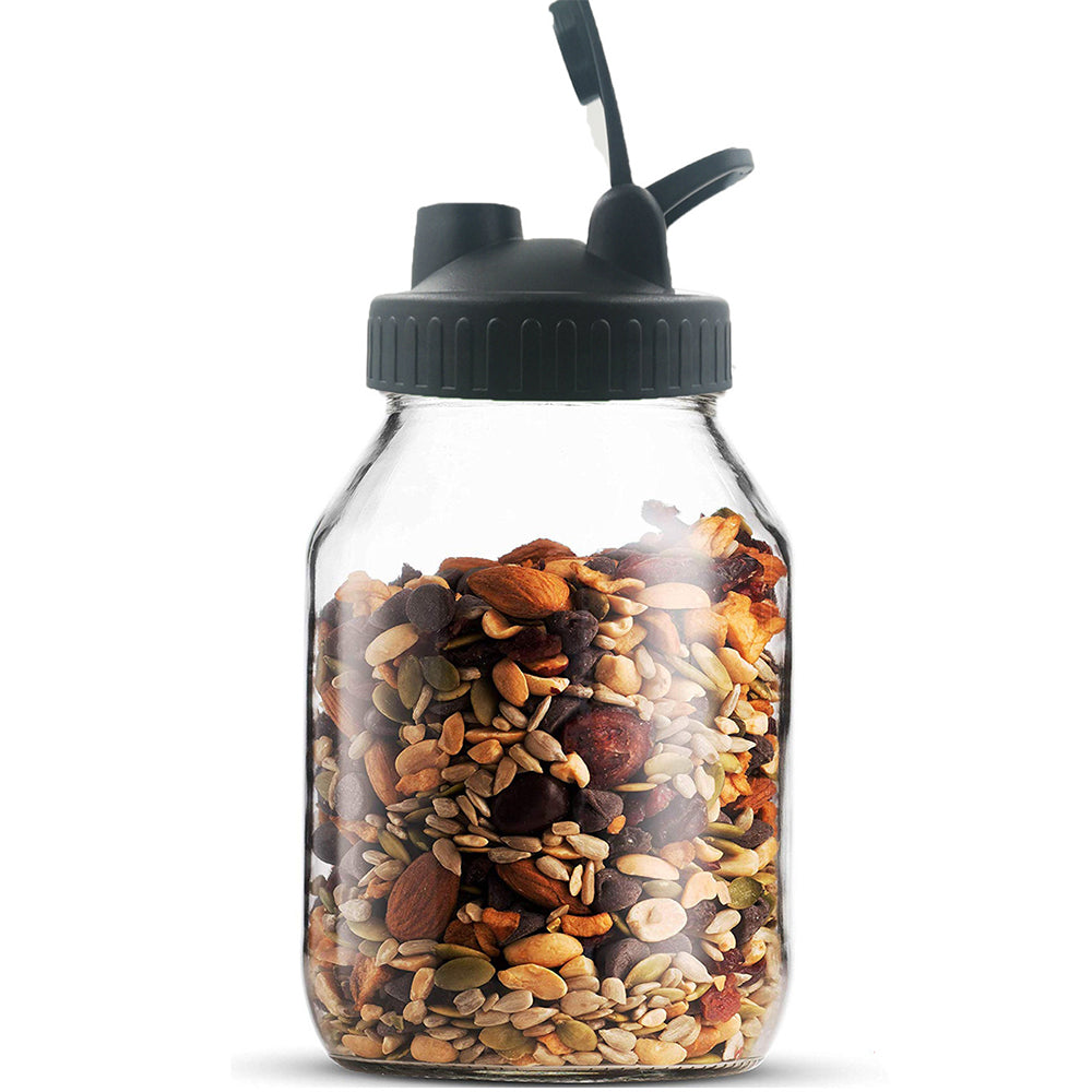 2Pcs Leak Proof Mason Jar Lids S Size