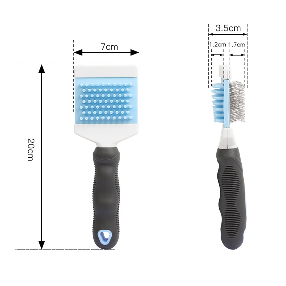 2X Dual Sided Pet Grooming Comb