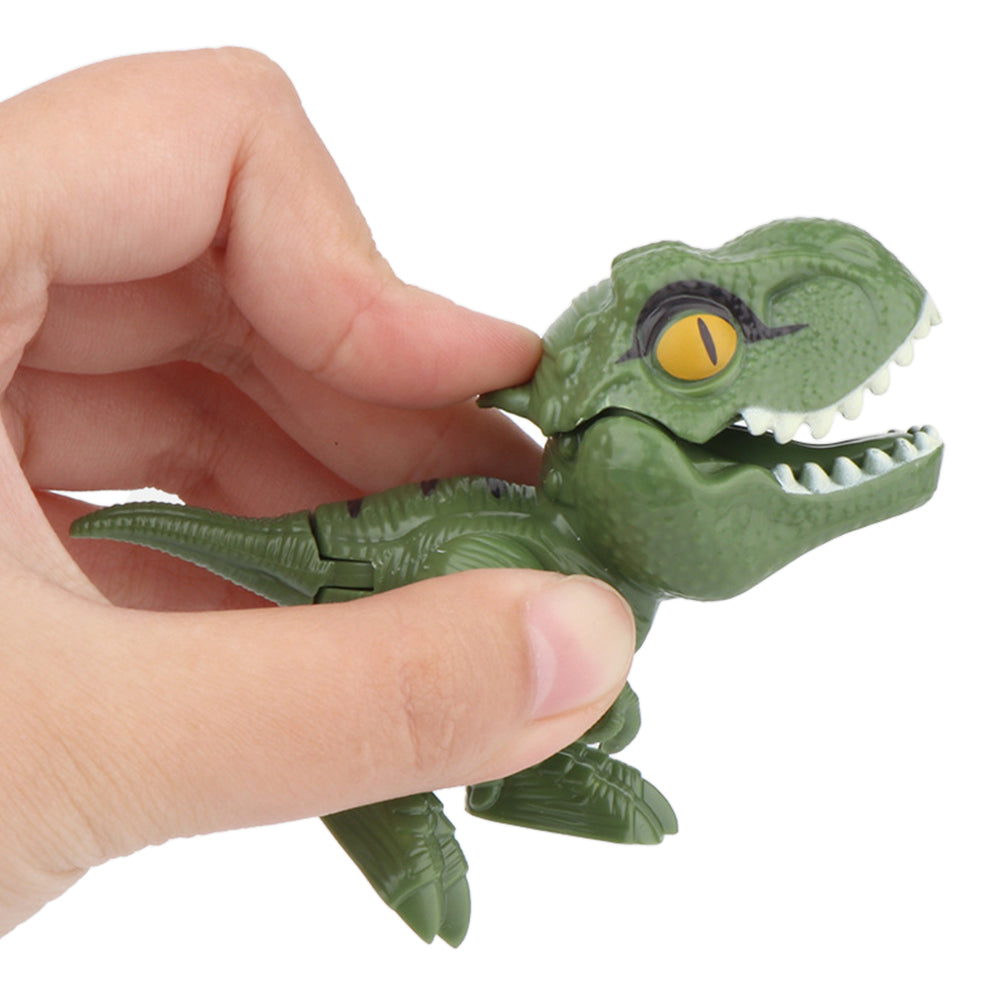 4Pcs Biting Hand Dinosaur Toys with Dinosaur Egg