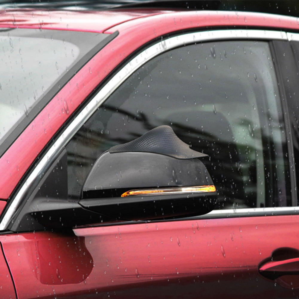 2Pcs Adjustable Blind Spot Car Mirror Rear View Mirrors Rain Visor