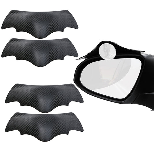 4Pcs Adjustable Blind Spot Car Mirror Rear View Mirrors Rain Visor