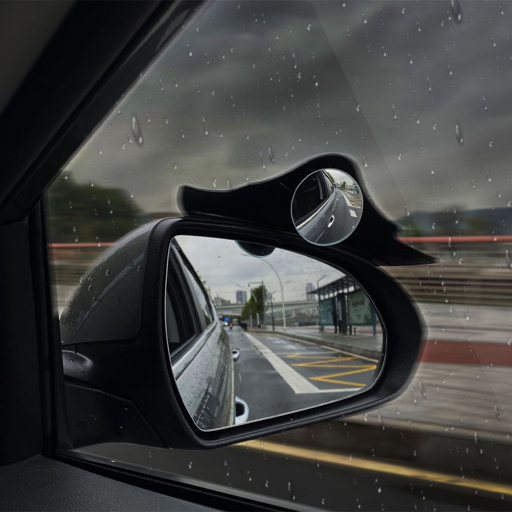 4Pcs Adjustable Blind Spot Car Mirror Rear View Mirrors Rain Visor