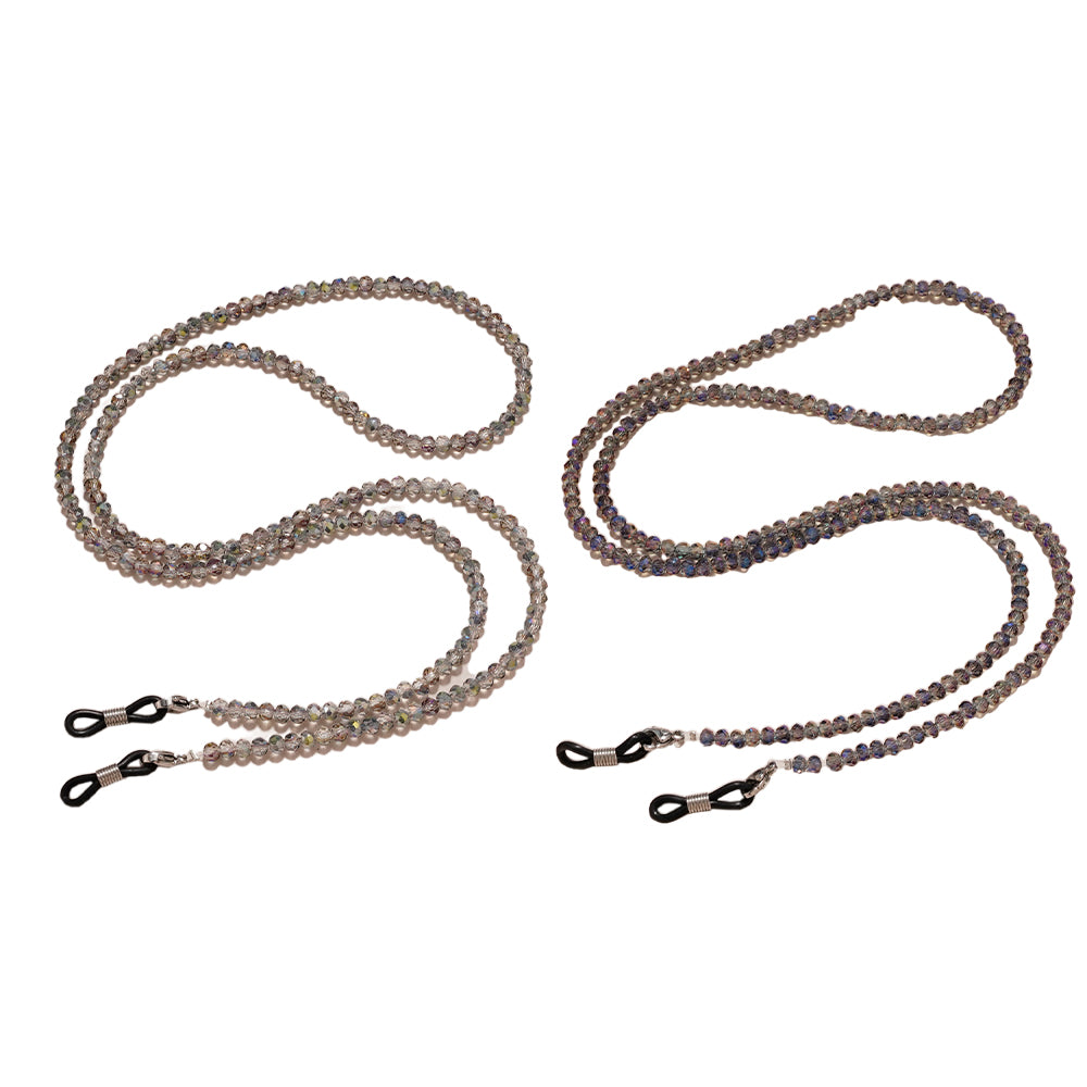 2X Mask Chain Sunglass Glasses Chains Green Purple