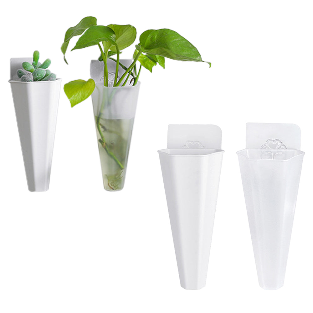 4X Wall Mounted Hydroponic Plant Pot
