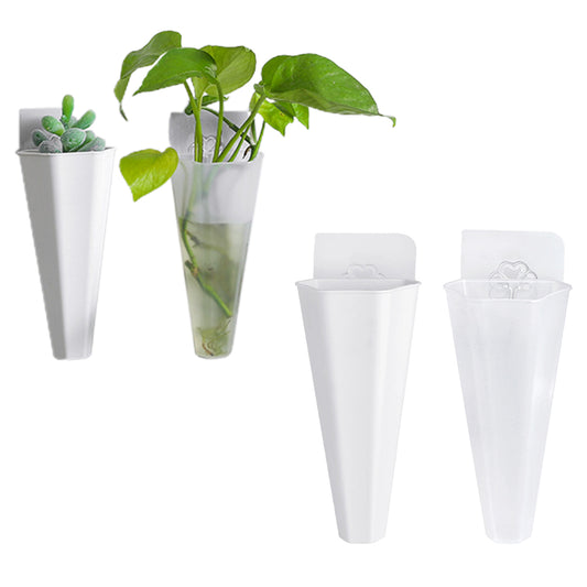 4X Wall Mounted Hydroponic Plant Pot