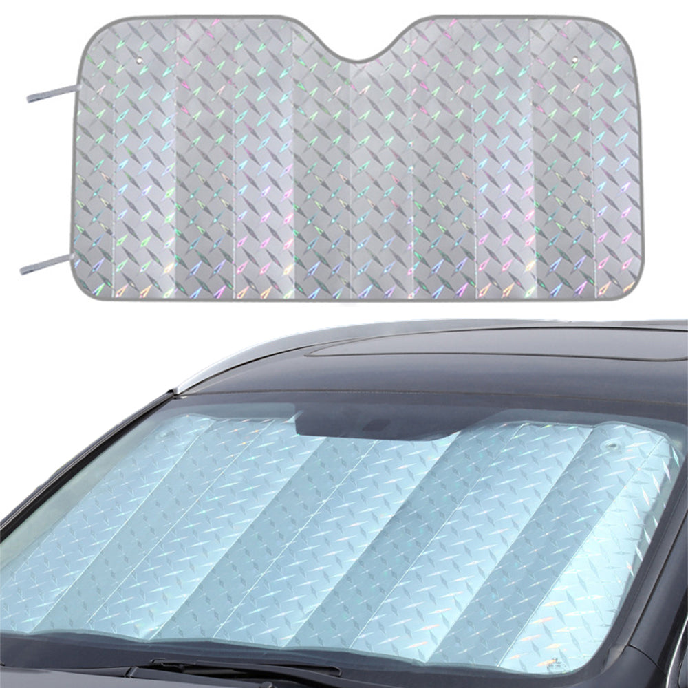 140x70cm Car Front Windscreen Sunshade Sun Visors