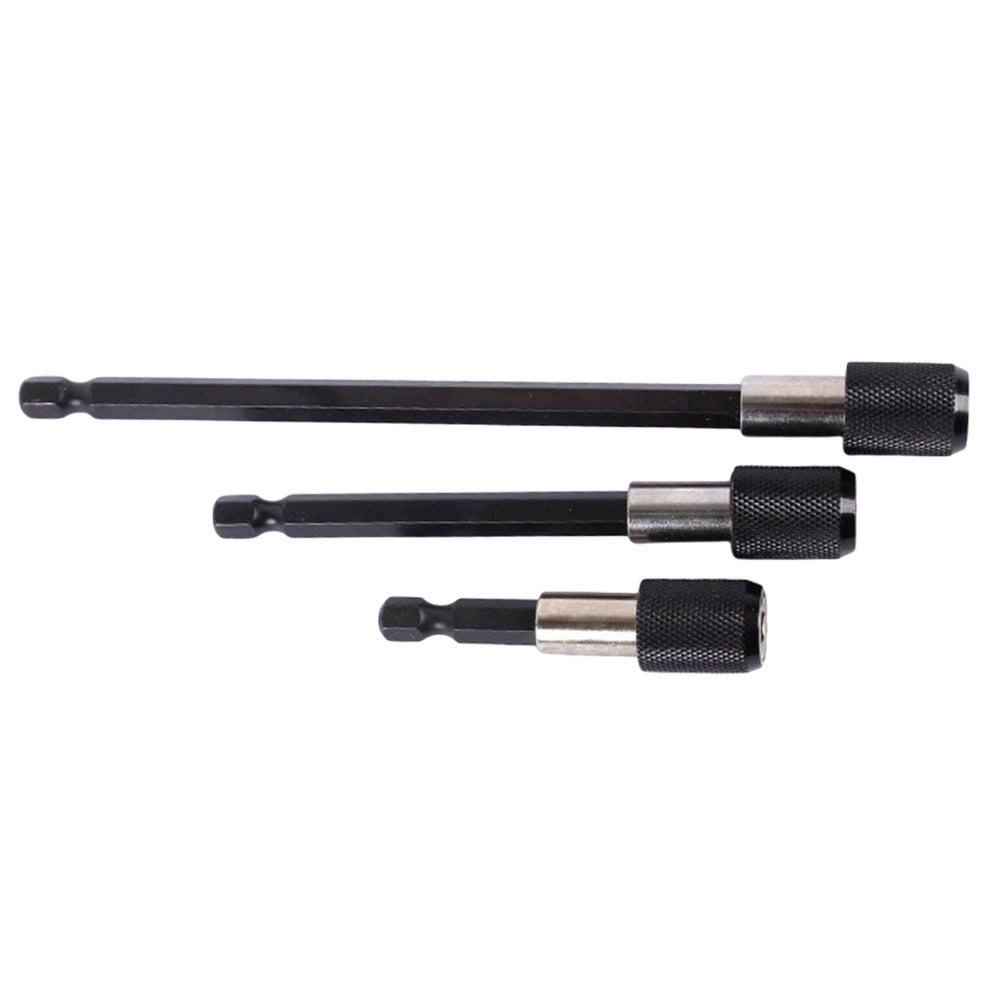 Set of 3Pcs Drill Bit Extension Screwdriver Extension Rod