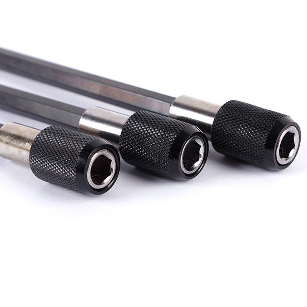 Set of 3Pcs Drill Bit Extension Screwdriver Extension Rod
