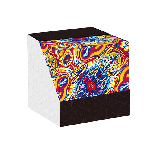 3D Magic Cube Puzzle Shape Shifting Box Flame Pattern