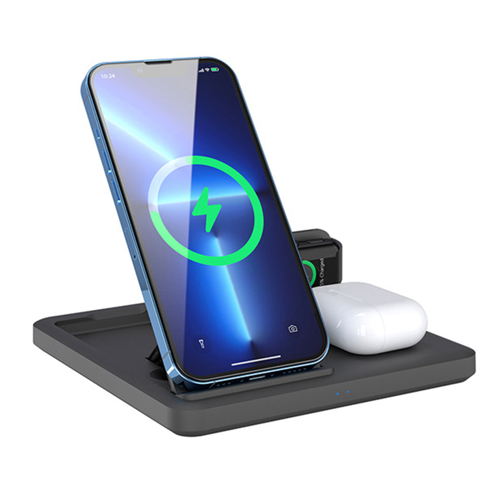 3 in 1 Qi Wireless Charger Fast Charging Dock Station for iPhone Apple Watch Airpods